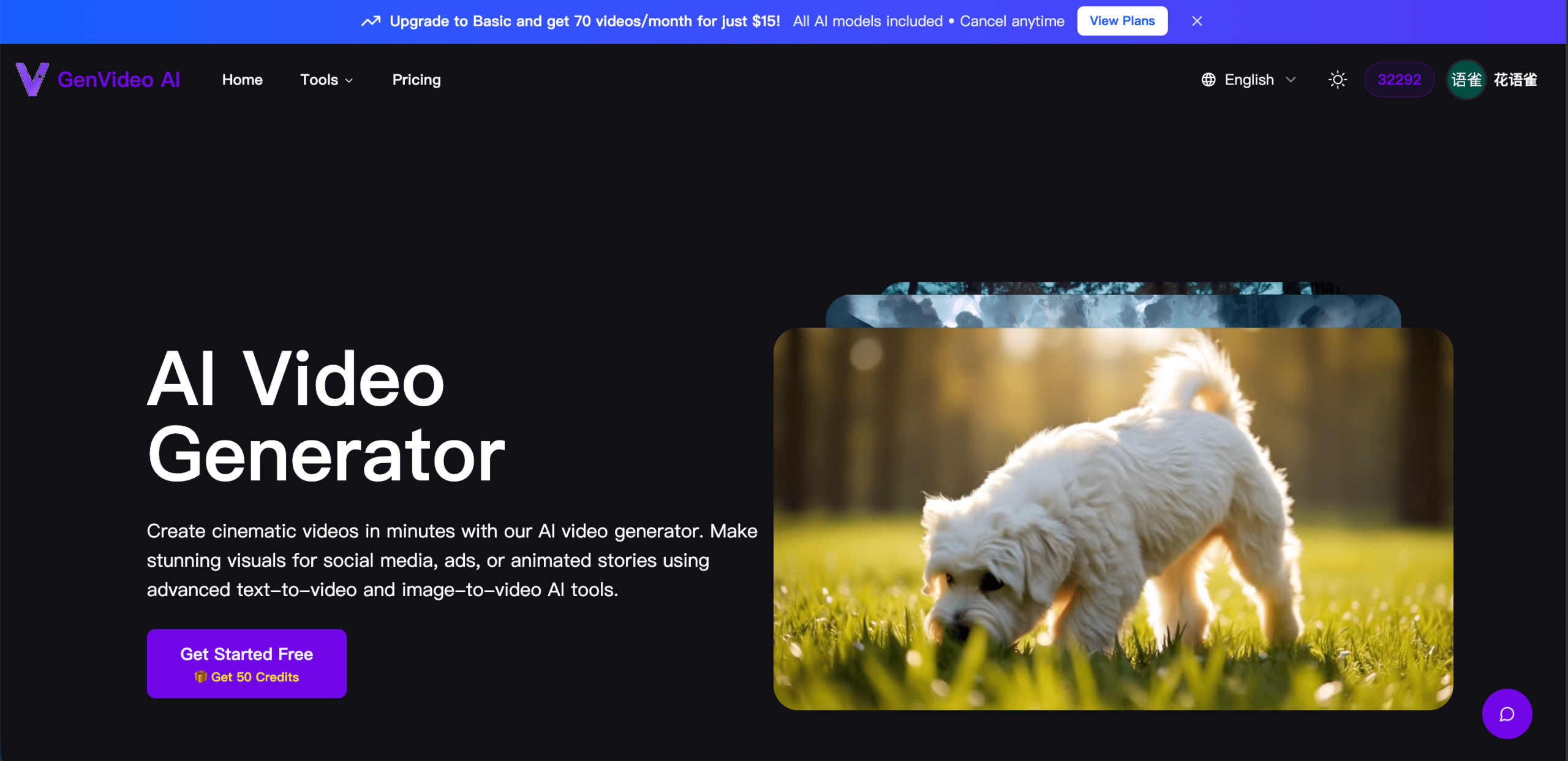 GenVideo AI Platform - AI Image Generation
