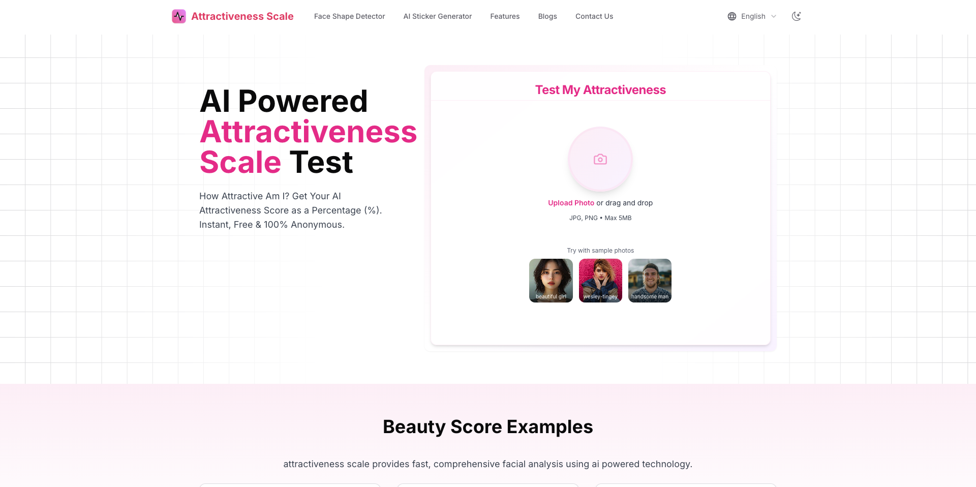 ai beauty test
