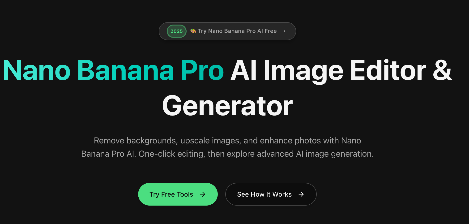 Nano Banana 2 AI Image Editor & Generator