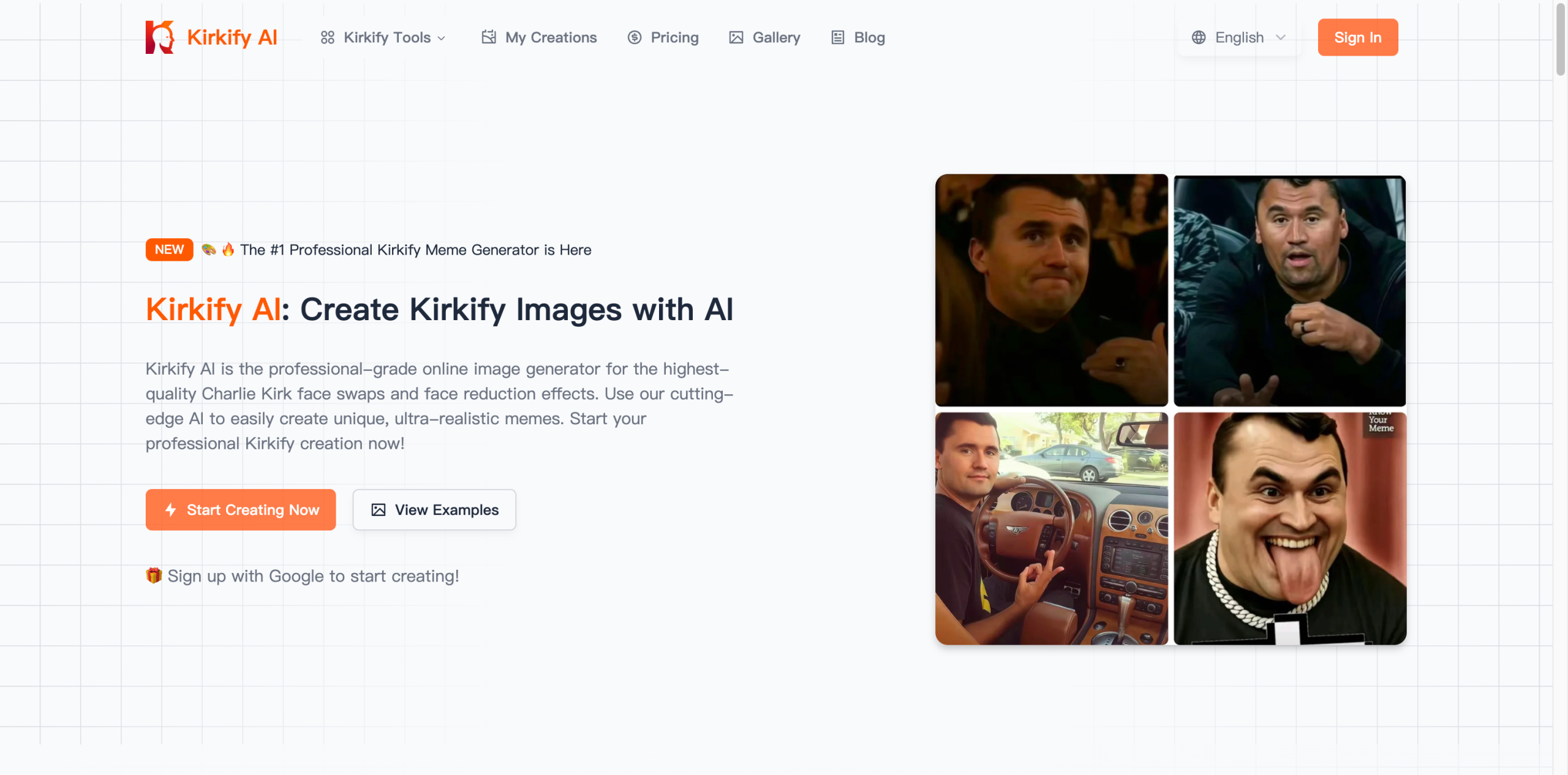 Kirkify AI Images Generator