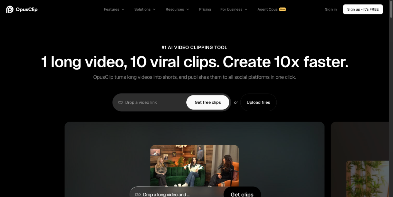 OpusClip: AI Video Clipper