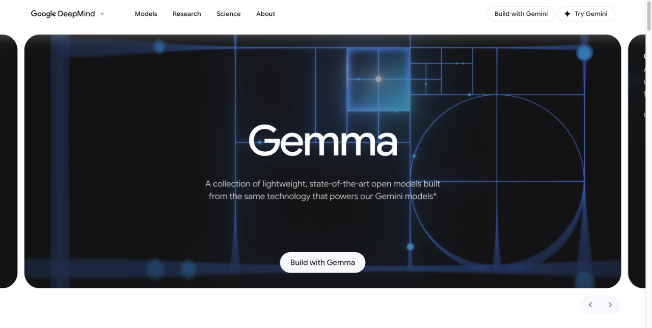 Gemma — Google DeepMind - 轻量级开放模型