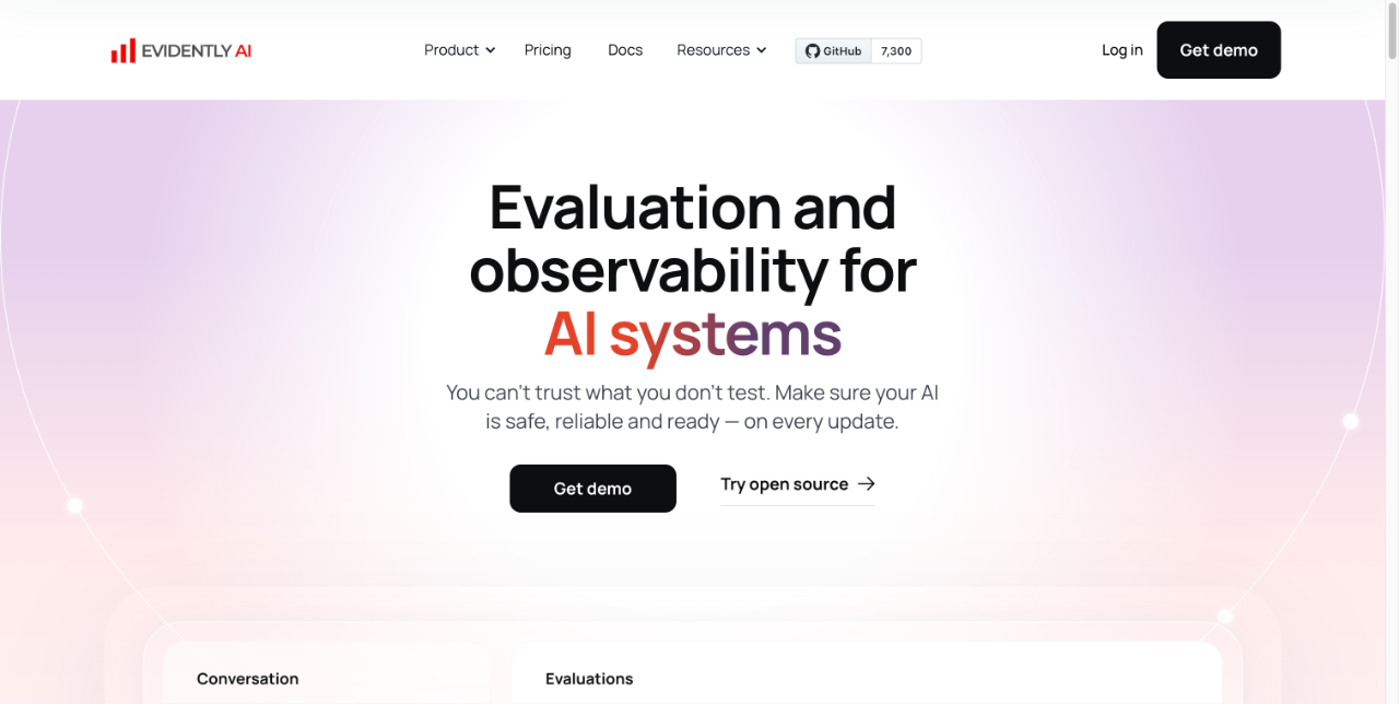 Evidently AI - AI Evaluation & LLM Observability Platform