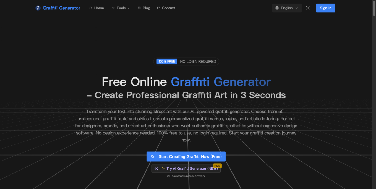 Graffiti Generator is a free online graffiti text maker