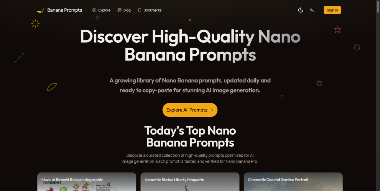 Banana Prompts