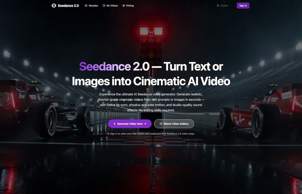 Seedance 2.0 - AI Video Generator