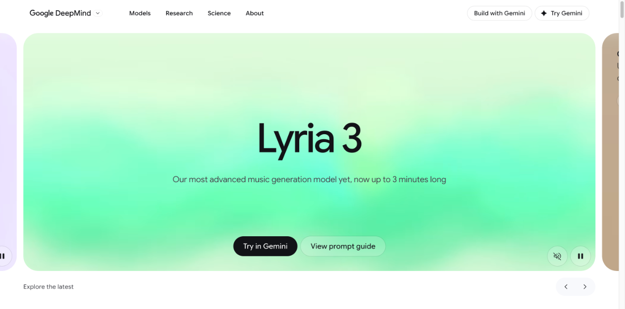 Google Lyria 3 - Advanced AI Model