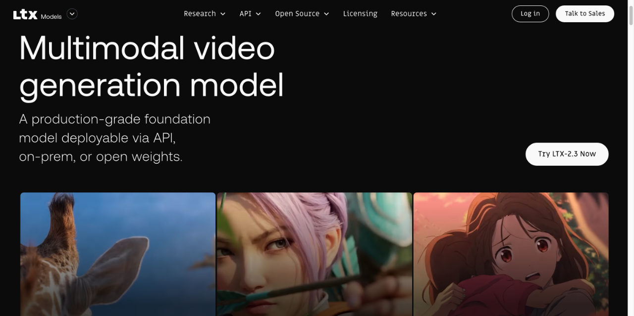 LTX-2: Production-Grade AI Video Generation Model | LTX Model - 专业AI视频
