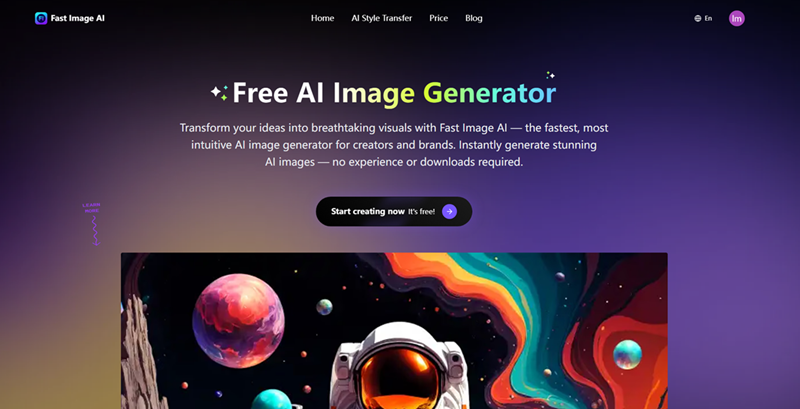 Fast Image AI Sketch to Image 截图