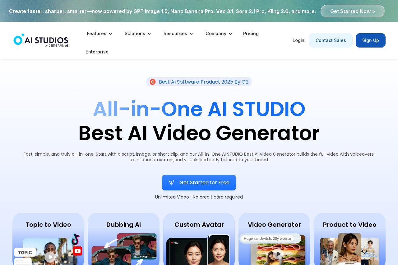 AI STUDIO - Best AI Video Generator