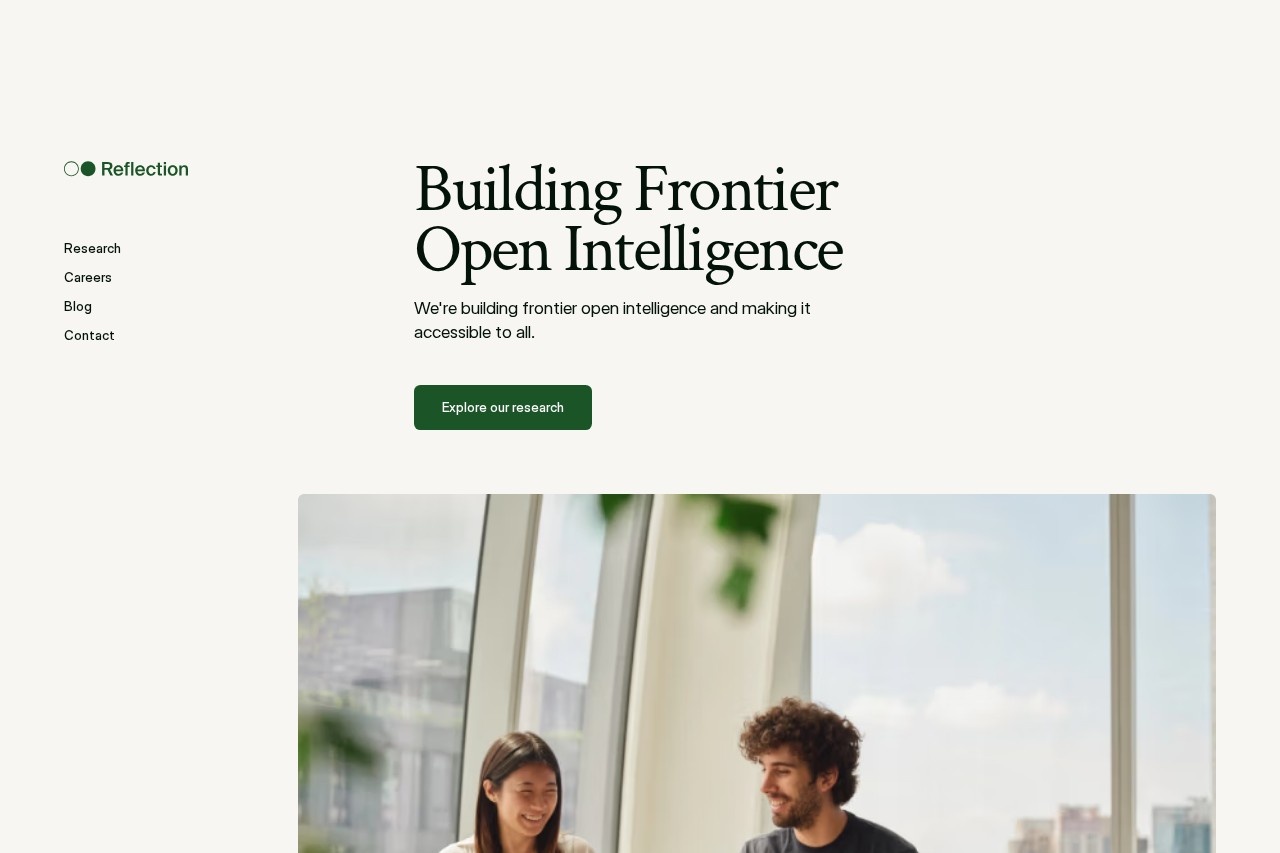 Reflection AI - 对标DeepSeek通用大模型