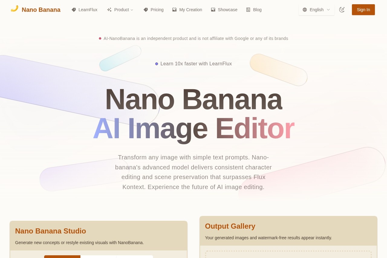 Nano Banana - AI Image Studio