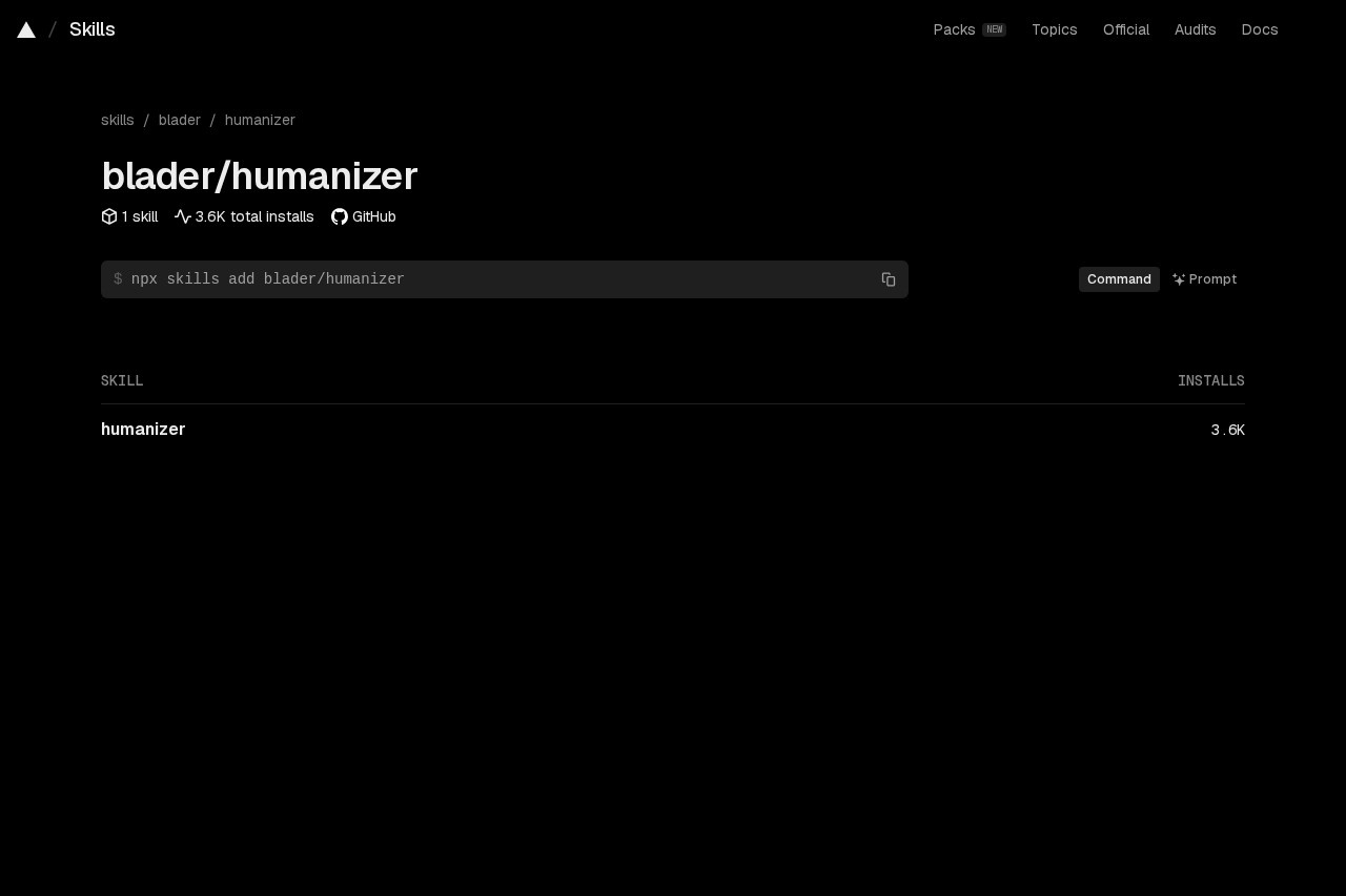 blader/humanizer
