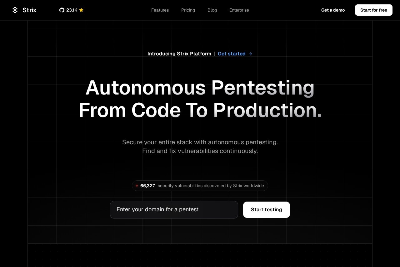 Strix - Autonomous Security for the AI Era