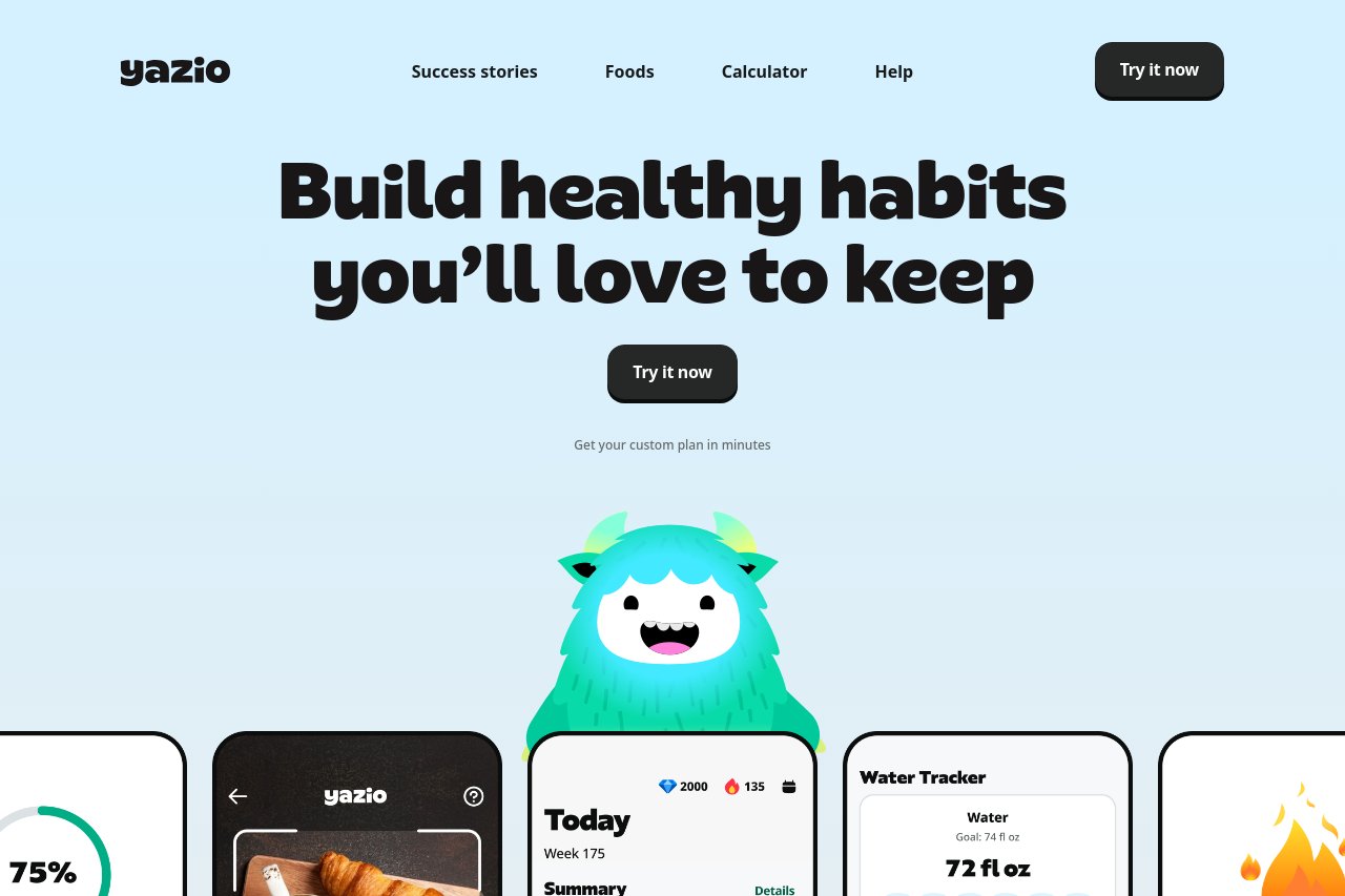 YAZIO AI - AI Diet Coach screenshot
