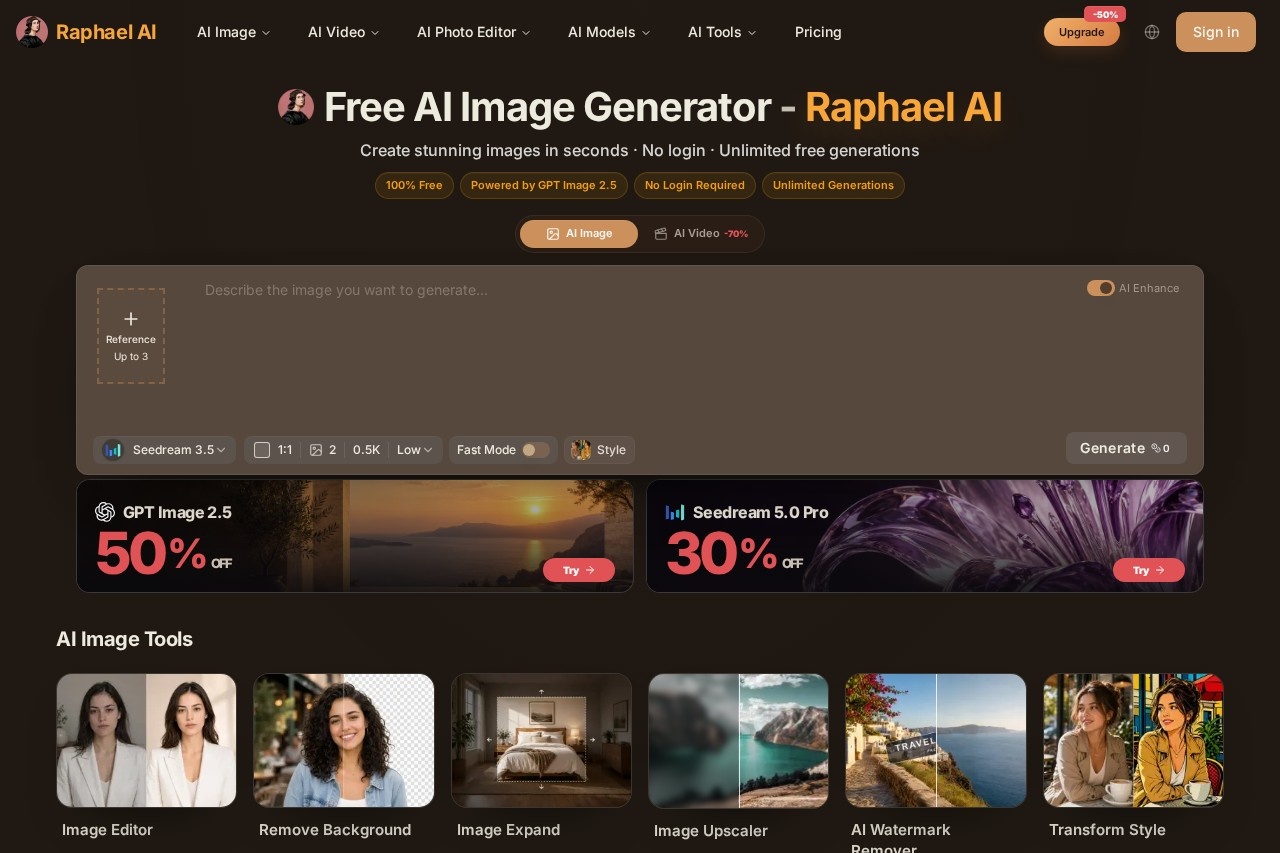 Raphael AI 截图