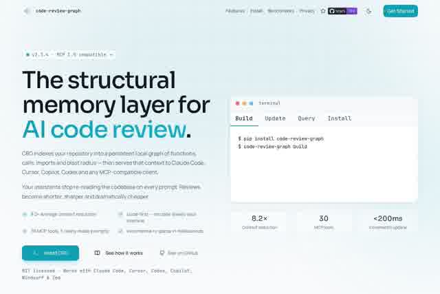 Code-review-graph - Local Code Intelligence for MCP