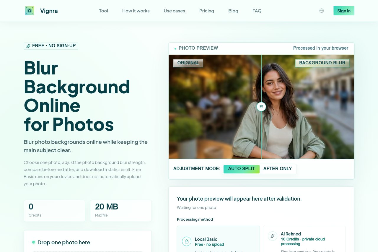 Blur Background
