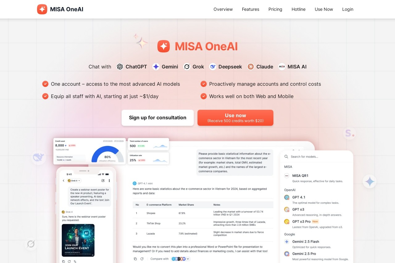 MISA OneAI