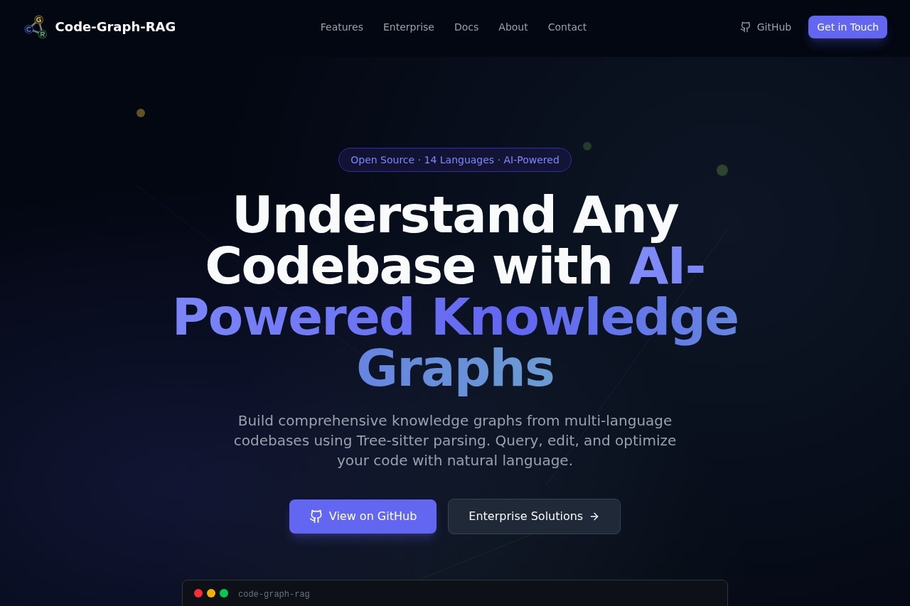 Code-Graph-RAG - AI screenshot