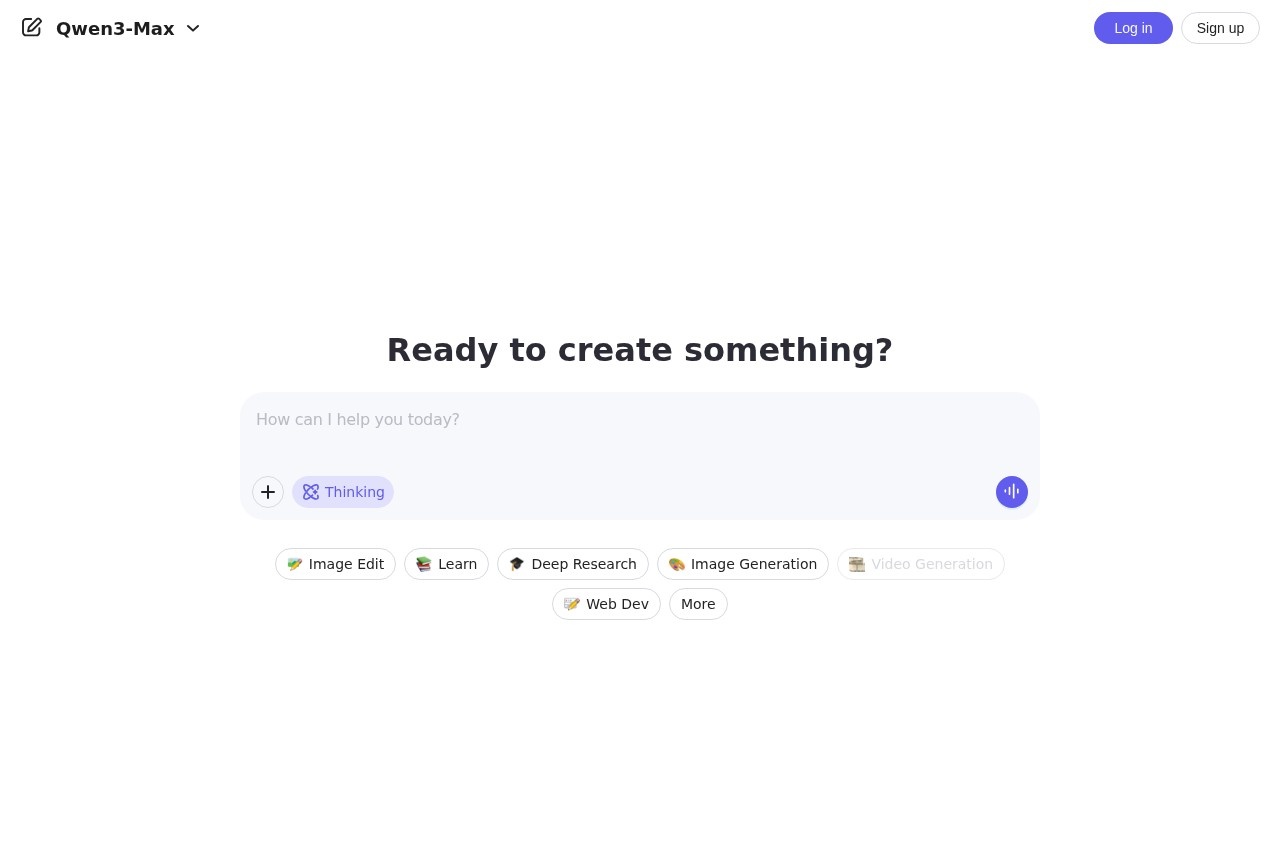 Qwen AI - 阿里巴巴千问海外版