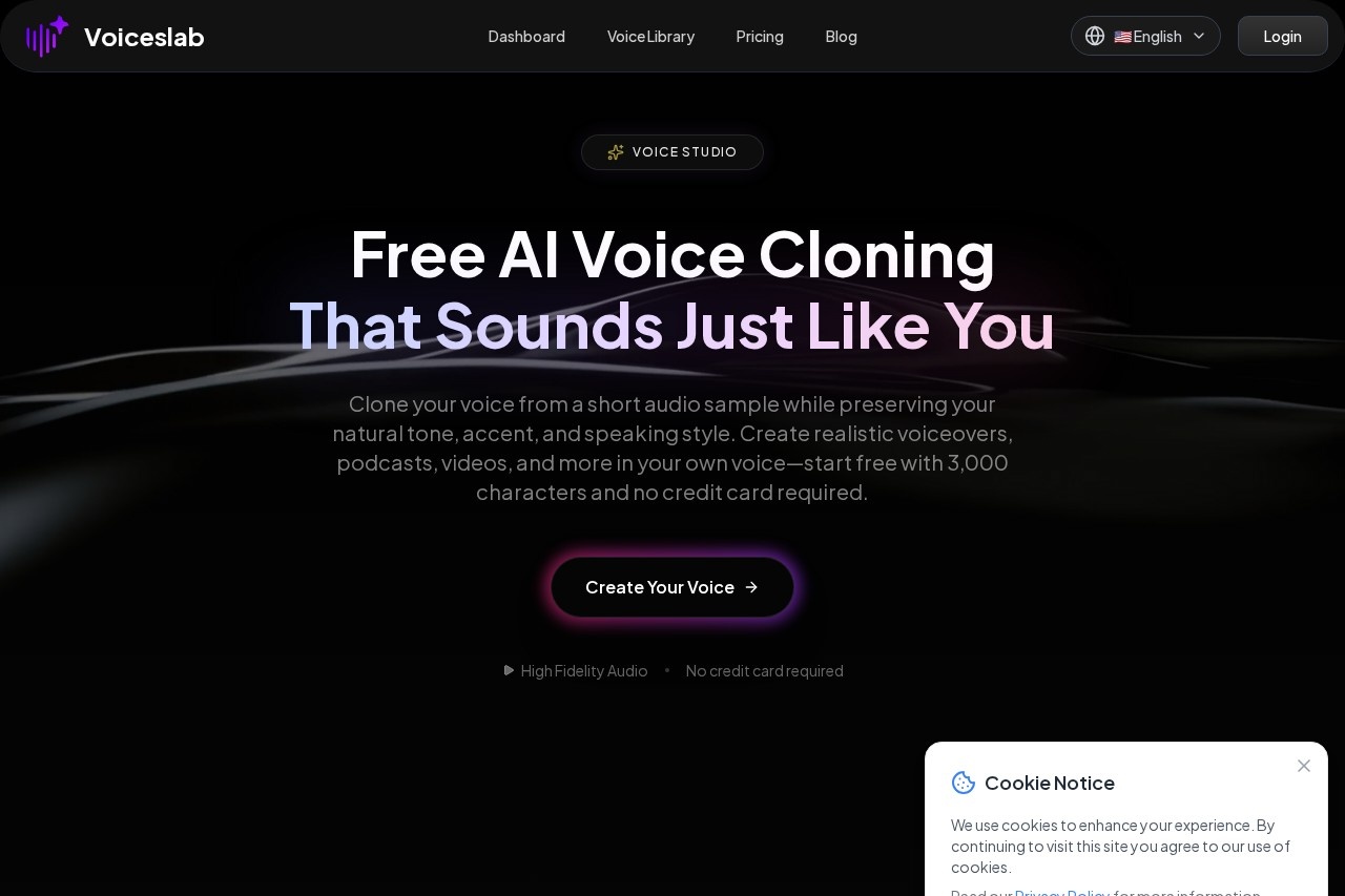 Voiceslab - Free AI Voice Cloning