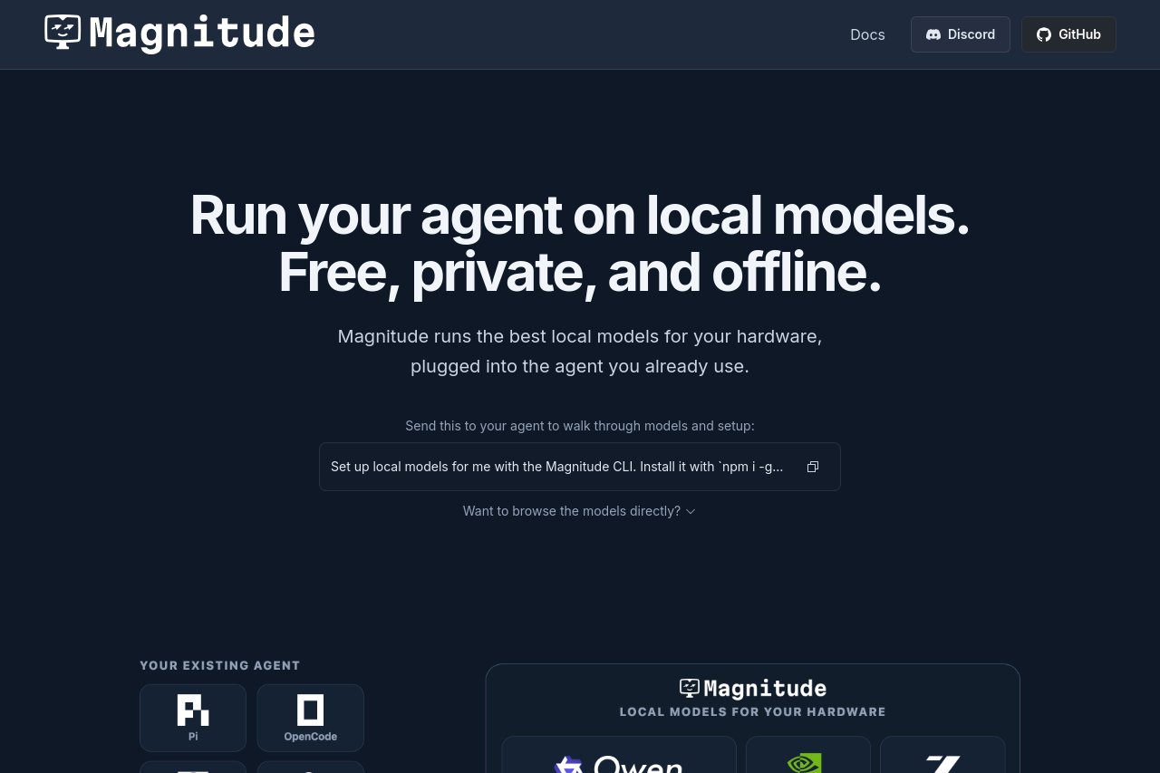 Easy local inference for agents 截图