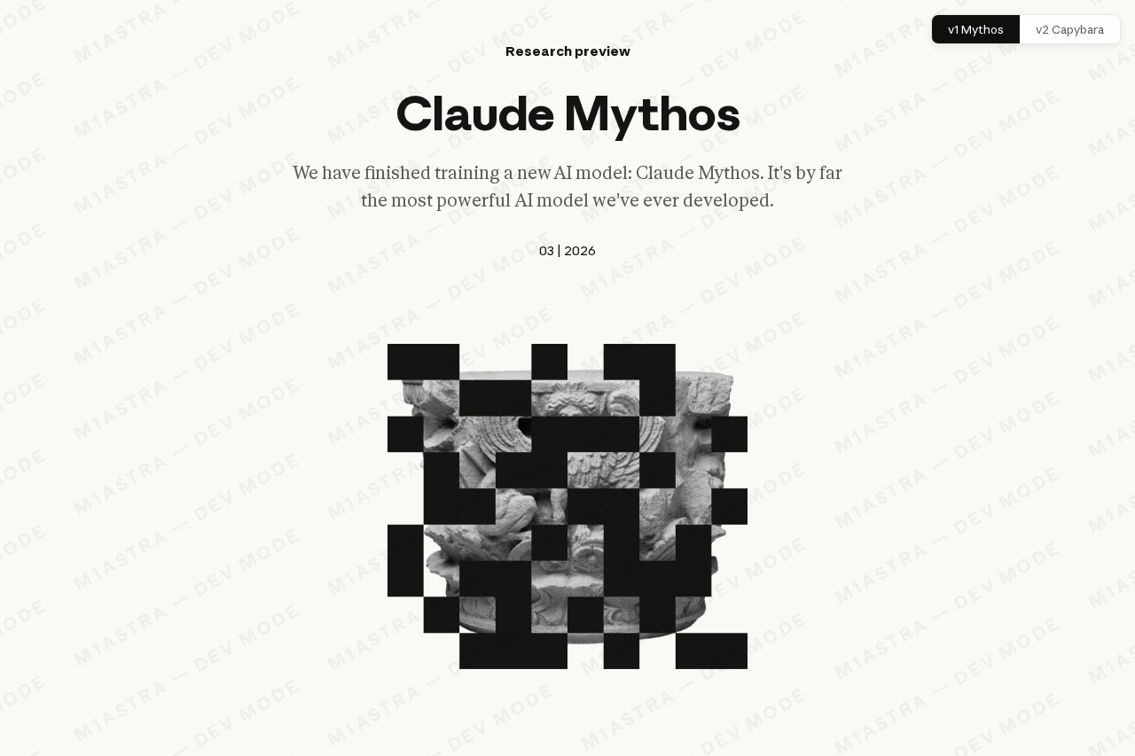 Claude Mythos screenshot