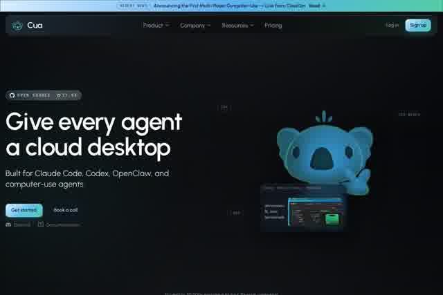 Cua: Scale Computer Fleets for Computer-Use Agents