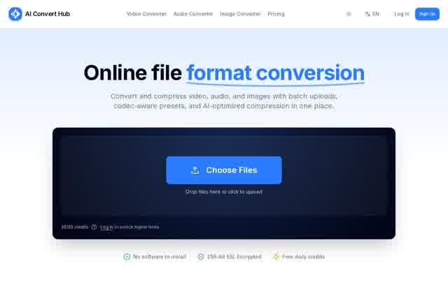 AI Convert Hub | Online File Converter