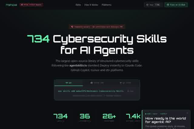 Anthropic Cybersecurity Skills - 734+ AI-Ready Skills