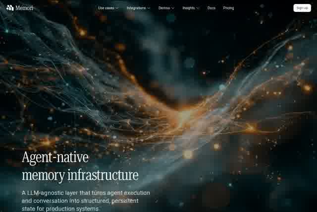 Memori - Agent-native memory infrastructure
