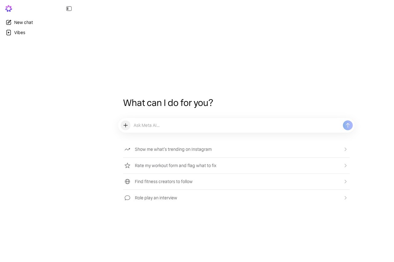 Meta AI 截图