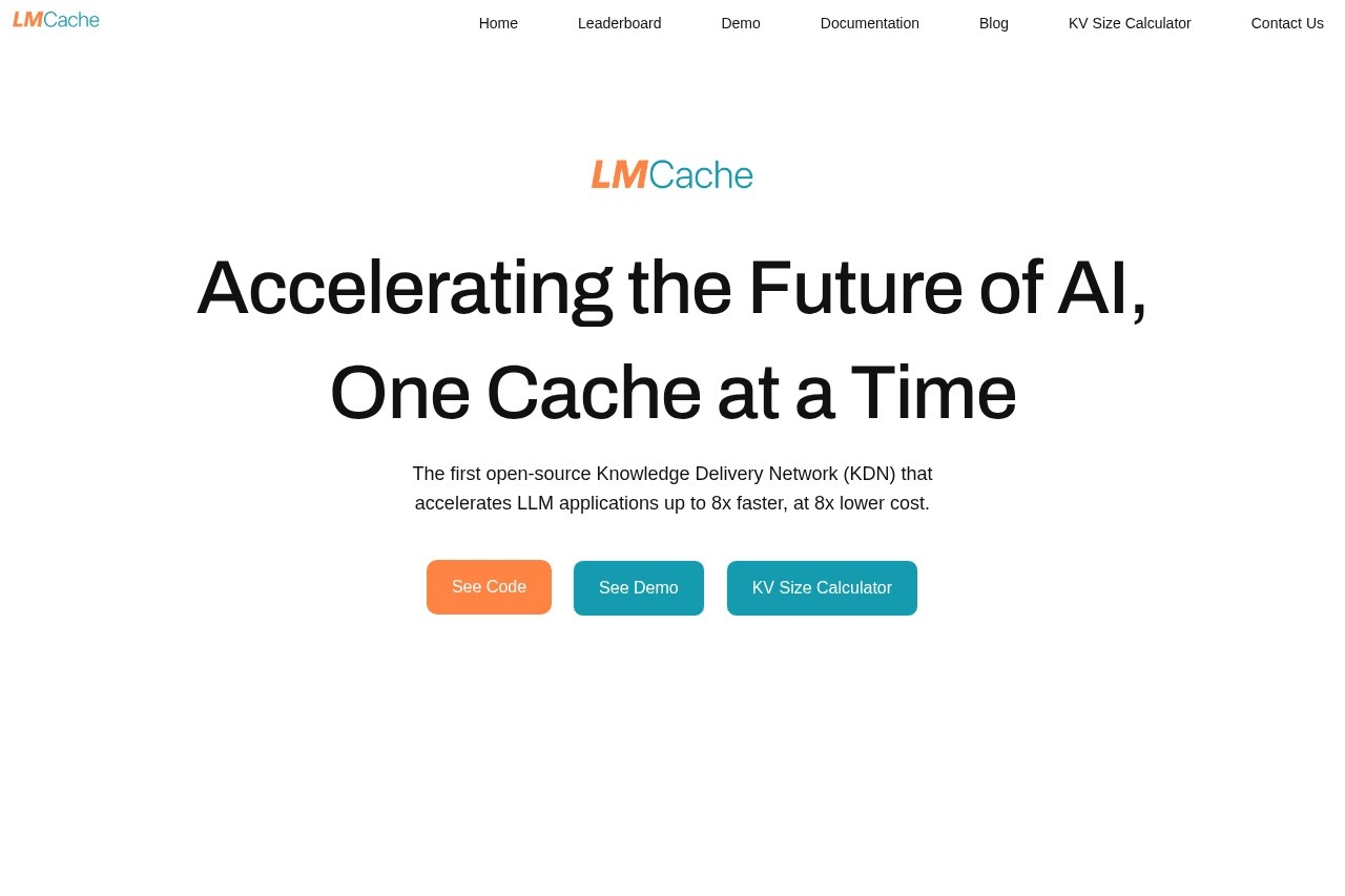 LMCache 截图