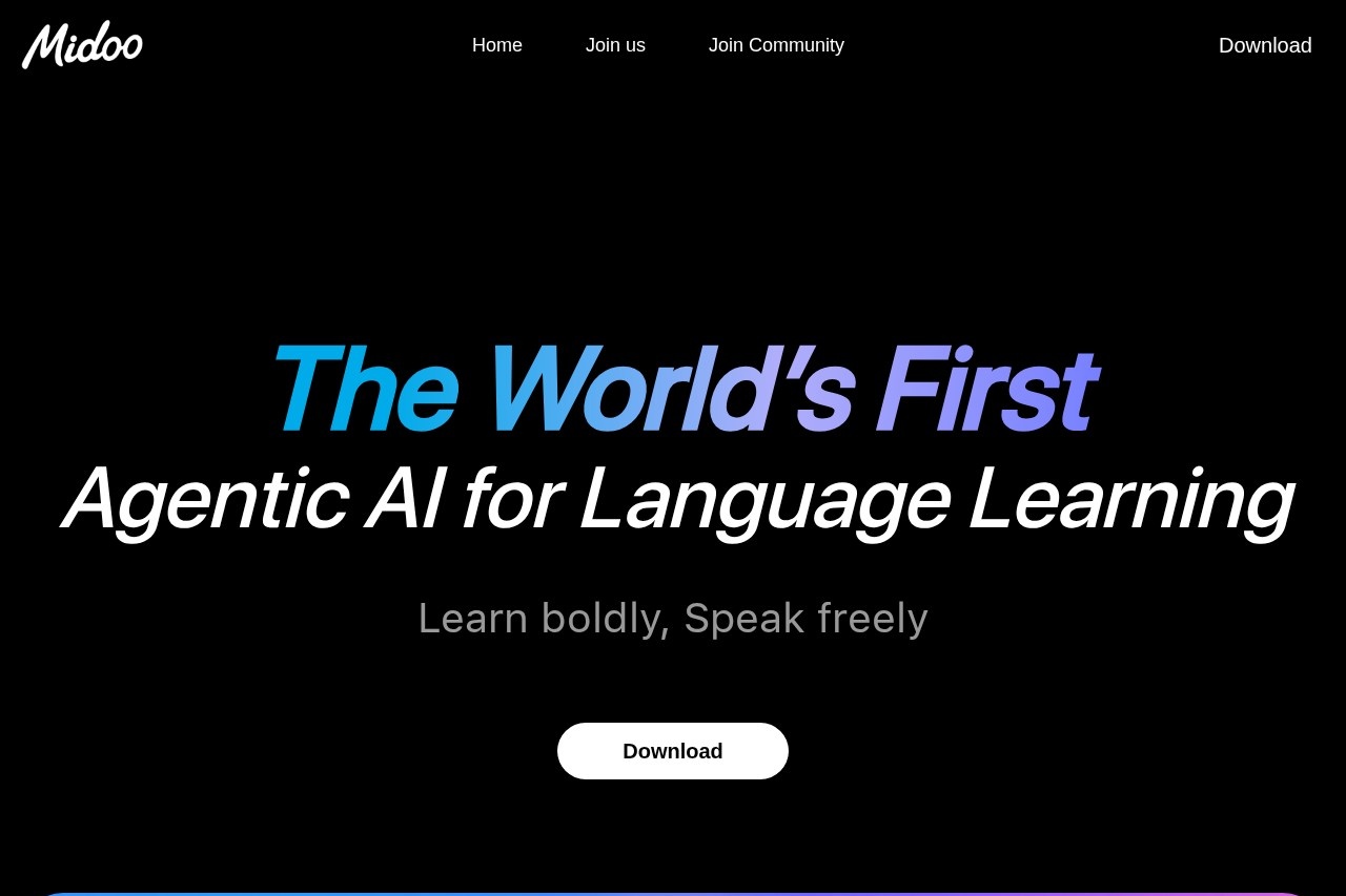 Midoo AI - 口语AI导师
