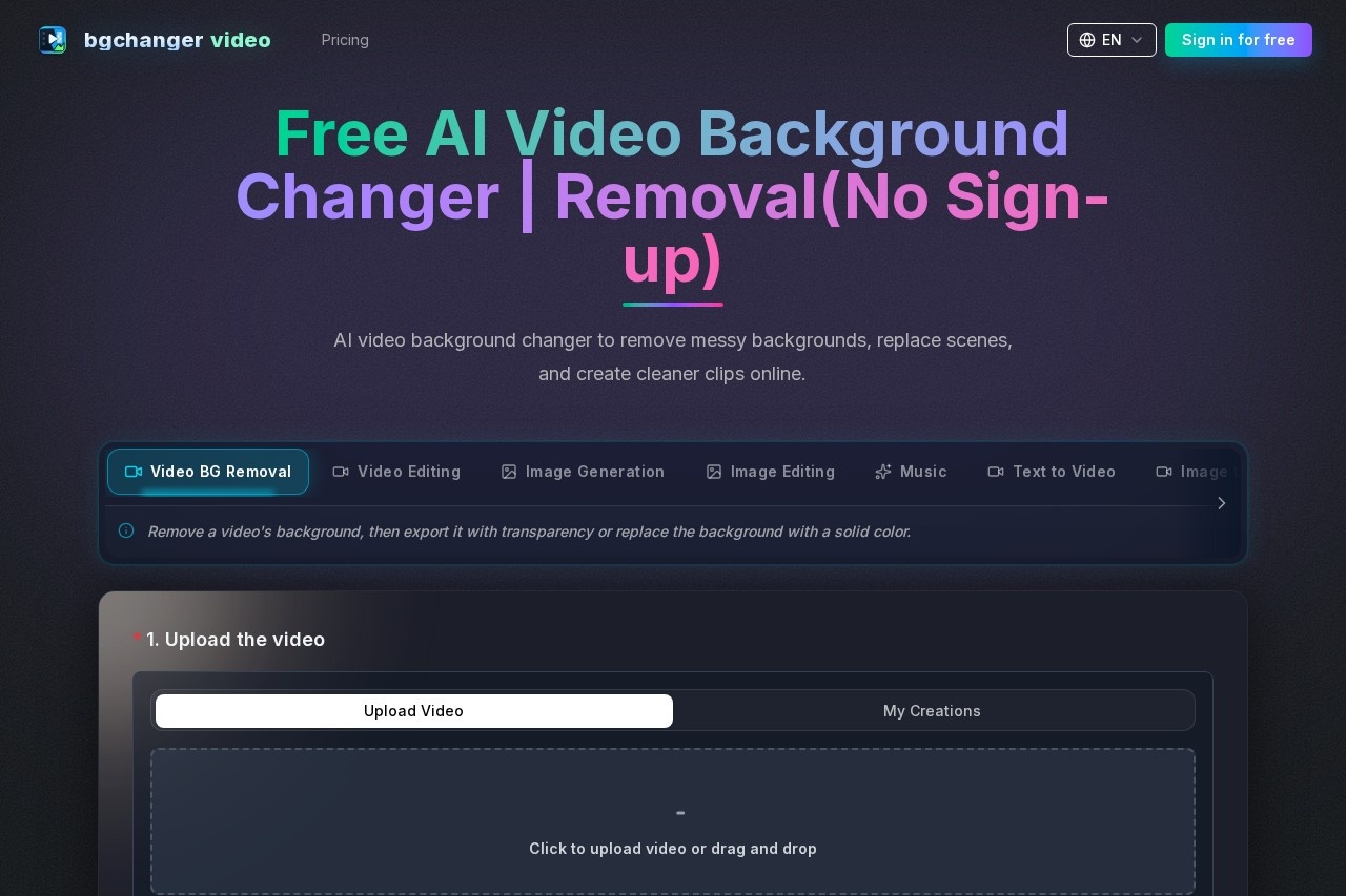 BGChanger AI