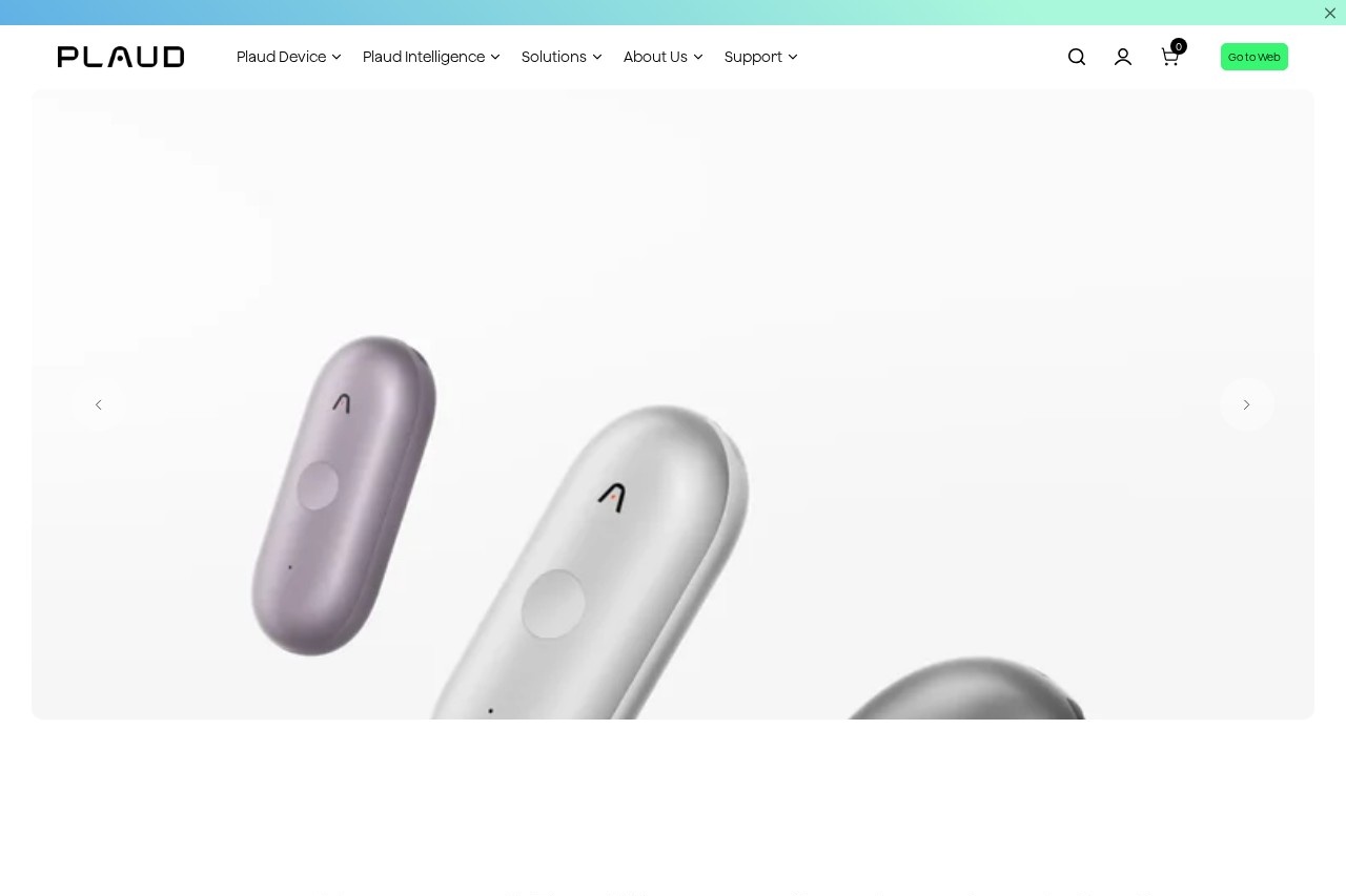 Plaud.ai - World's No.1 AI Note-taking