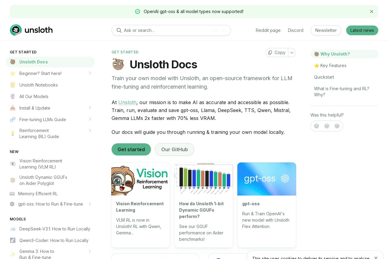 Unsloth Docs