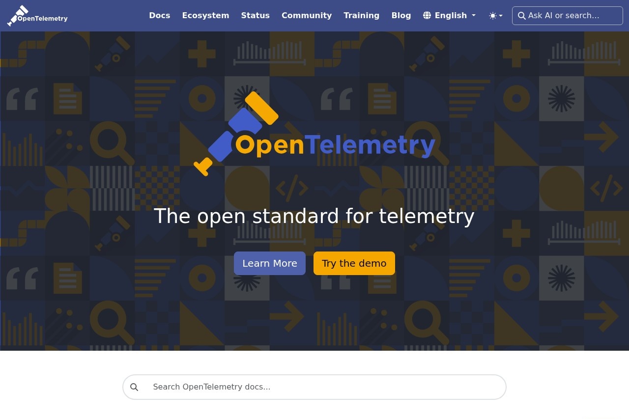 OpenTelemetry - 遥测开放标准 截图