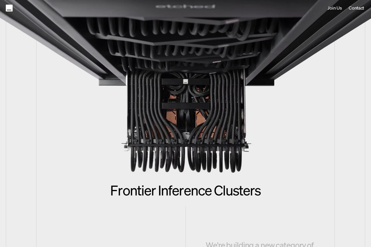 Etched — 专为 Transformer 打造的 AI 推理芯片 Sohu 截图